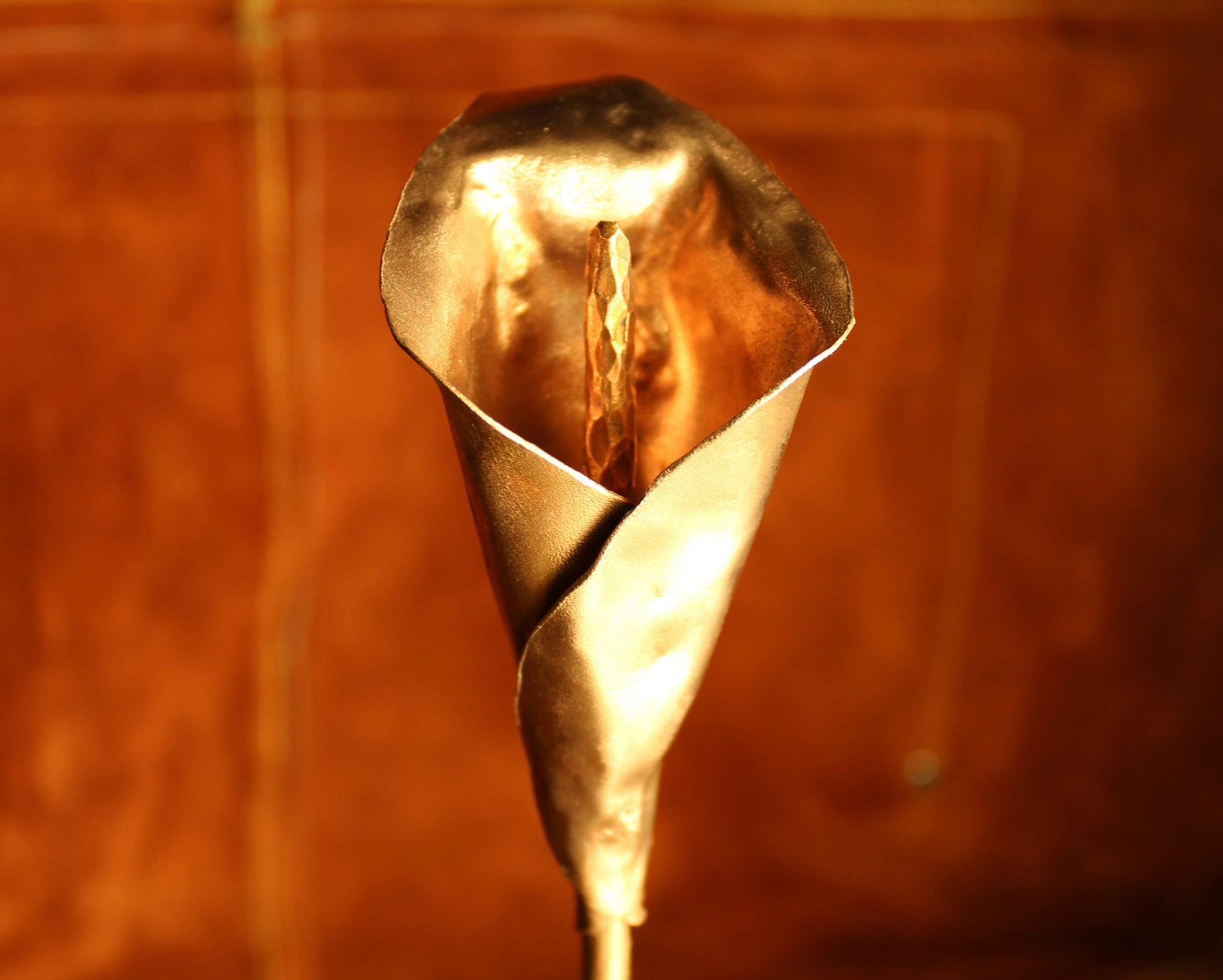 Copper Calla Lily, 7th Anniversary image 0