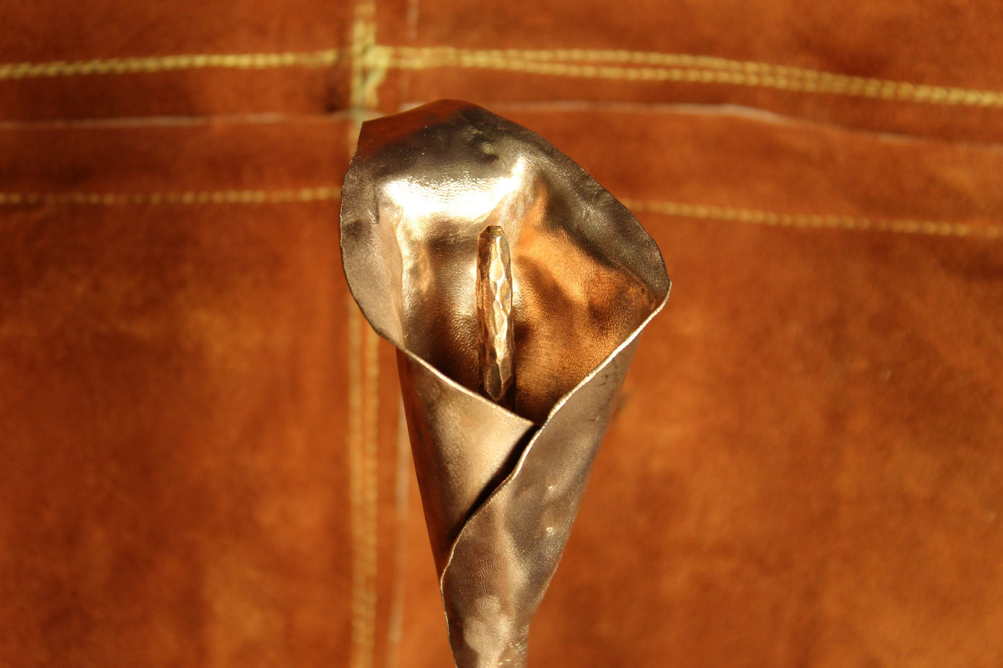 Copper Calla Lily, 7th Anniversary image 3
